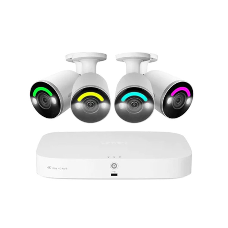 Fusion 4K Wired Security System - White