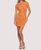 Lylah Polo Cover Dress - Tangerine