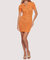 Lylah Polo Cover Dress - Tangerine