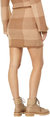 Nature School Skirt In Camel Gingham