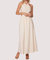 Sunny Business Maxi Dress In Off White - Off White