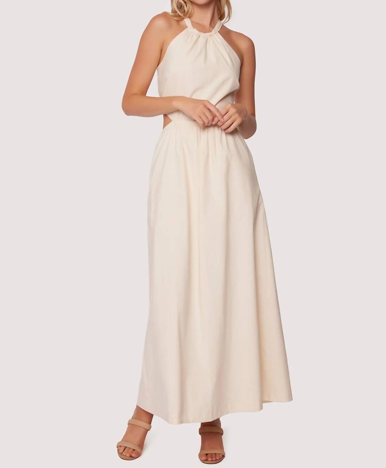 Sunny Business Maxi Dress In Off White - Off White