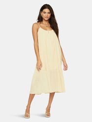 Sweet Lemon Pie Midi Dress