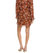 Terracotta Bloom Mini Dress