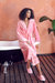 Women Soft Hooded Fleece Robe