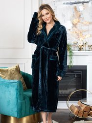 Women's Ultra Soft Fleece Bathrobe