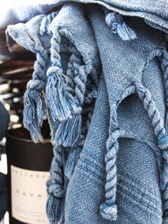 The Bobby Towel - Stonewashed Denim Blue