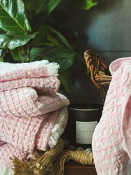 The Bond Hand Towel - Powder Pink