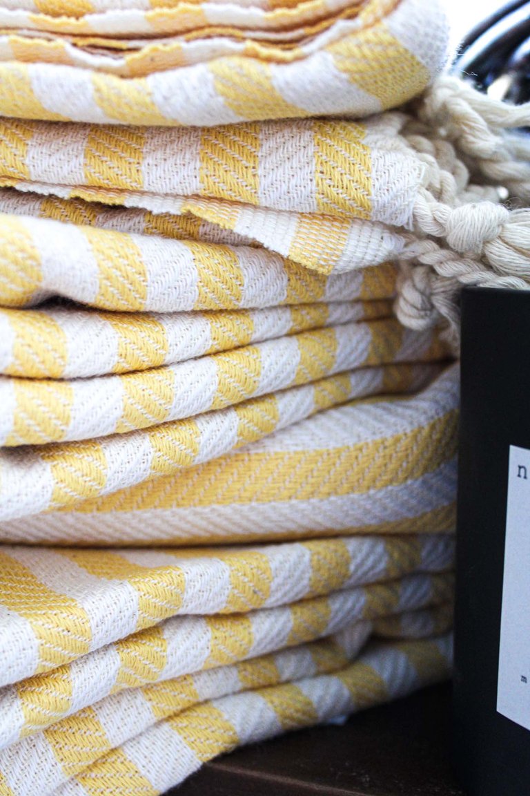 The Darwin Towel - Yellow - Yellow