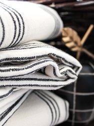 The Newton Towel - Natural Stripe - Natural Stripe