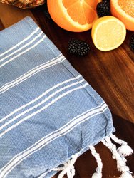 The Oasis Hand Towel - Light Blue - Light Blue