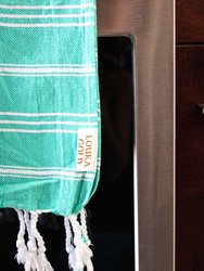 The Oasis Hand Towel - Sea Green