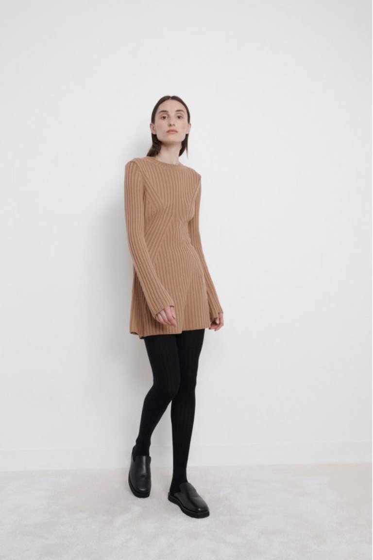 Asael Dress - Camel