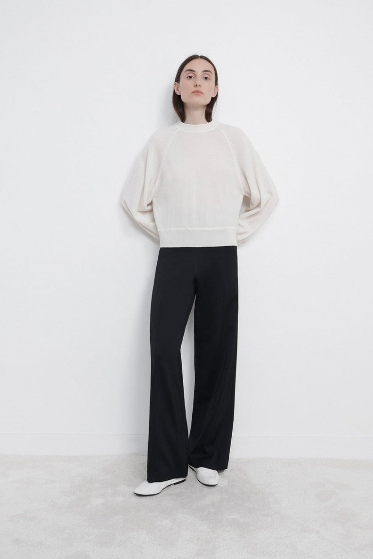 Pemba Cashmere Sweater - Ivory