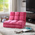 Loungie - Loungie Flip Chair, Microsuede - Fuchsia