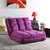 Loungie - Loungie Flip Chair, Microsuede - Purple