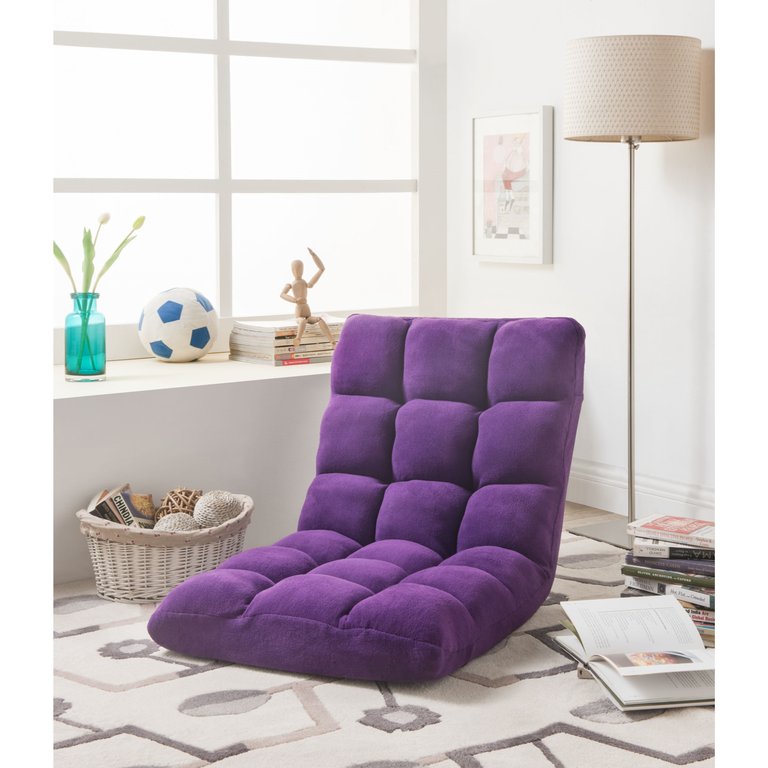 Loungie Recliner Chair - Purple