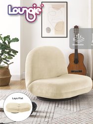 Mckenzi Recliner/Floor Chair, Plush - Beige