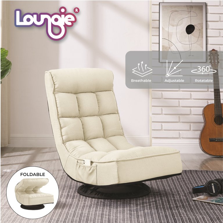 Myracle Recliner/Floor Chair - Beige
