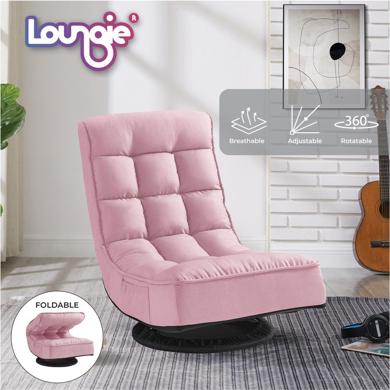 Myracle Recliner/Floor Chair - Pink