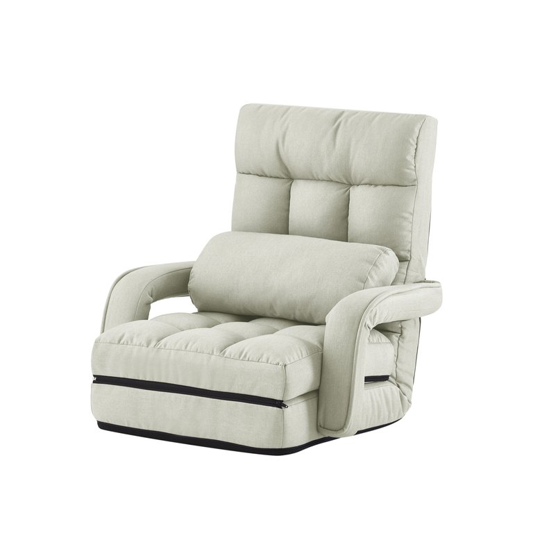 Nella Recliner/Floor Chair, Linen