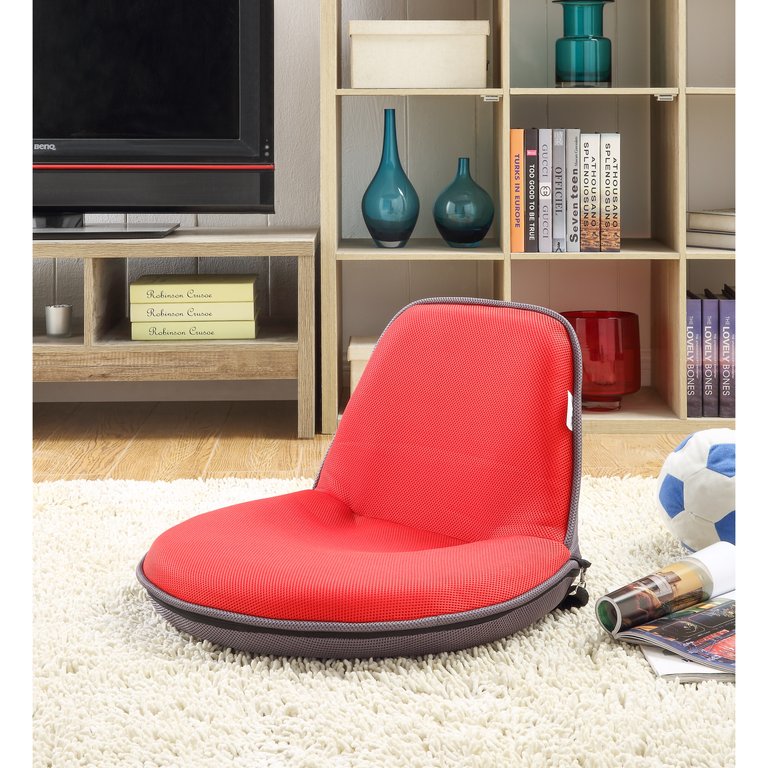 Quickchair Foldable Chair - Red/Grey