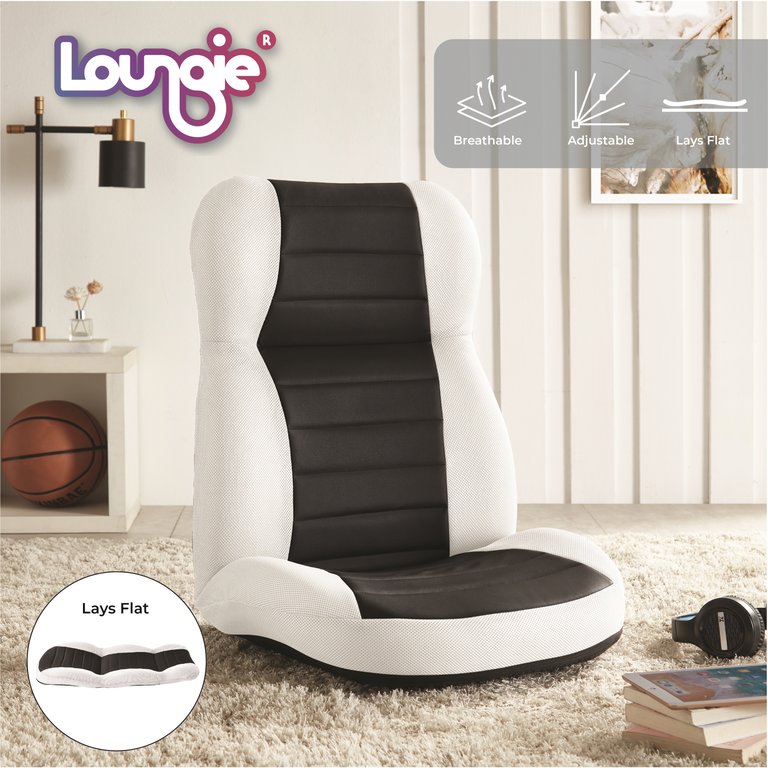 Snow Recliner/Floor Chair - White