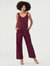 Rita Jumpsuit - Maroon