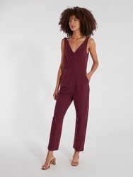 Slate Wide Leg Coveralls