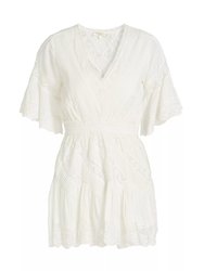 Love Shack Fancy Women's Calamina Dress - Bright White