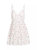 Love Shack Fancy Women's Docila White Floral Mini Dress - Carmine Rose