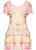 Love Shack Fancy Women's Jupe Puff-Sleeve Tiered Ruffle Mini Dress - Garden Sunset