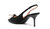 Slingback With Bow - Black