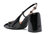 Women Square Toes Pump Adjustable Strap Leather Shoes