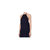 Tiered Mini Dress In Navy