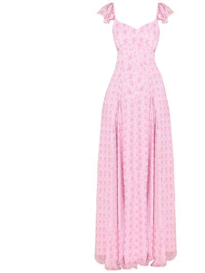 Love Shack Fancy Tulonne Dress Rose Patch product