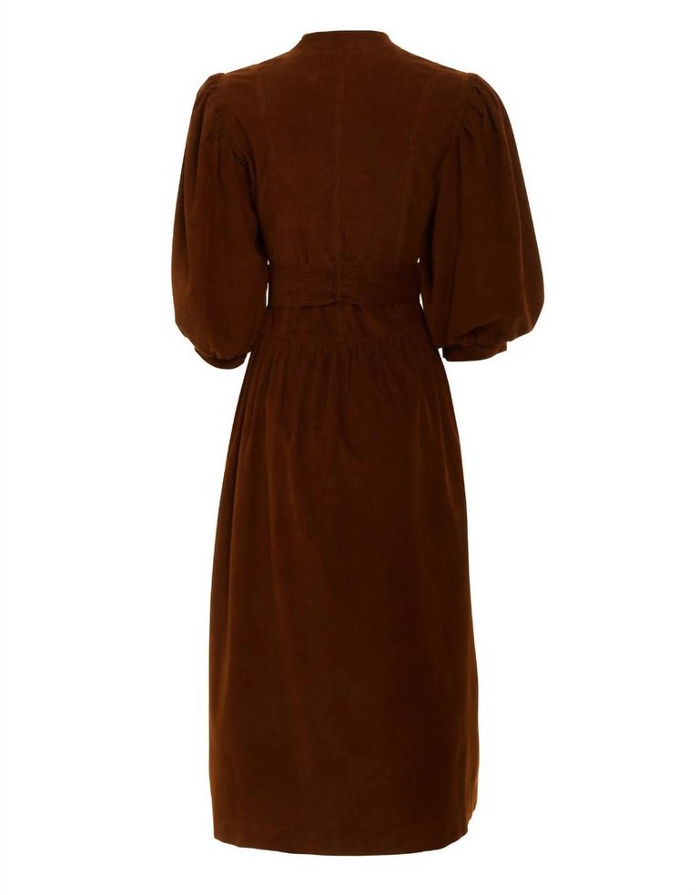 Lulu Dress In Brown