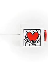 Keith Haring Lovebox - Spinning Heart Messenger