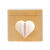 Lovebox for Grandparents - Spinning Heart Messenger - Brown