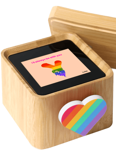 Lovebox The Pride Lovebox - Spinning Heart Messenger product
