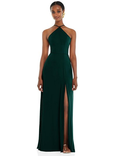 Lovely Diamond Halter Maxi Dress With Adjustable Straps - LB035 product