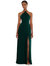 Diamond Halter Maxi Dress With Adjustable Straps - LB035 - Evergreen