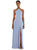 Diamond Halter Maxi Dress With Adjustable Straps - LB035 - Sky Blue