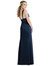 Twist Strap Maxi Slip Dress With Front Slit - Neve - LB027