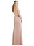 Twist Strap Maxi Slip Dress With Front Slit - Neve - LB027