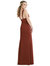 Twist Strap Maxi Slip Dress With Front Slit - Neve - LB027