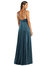 Velvet Halter Maxi Dress with Front Slit - Harper - LB021 