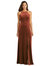 Velvet Halter Maxi Dress with Front Slit - Harper - LB021  - Auburn Moon