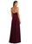 Velvet Halter Maxi Dress with Front Slit - Harper