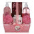 Lovery Home Spa Gift Basket In Cherry Blossom Fragrance - Bath Set